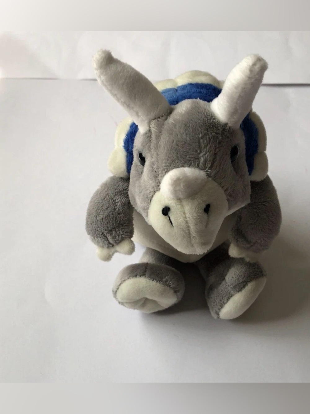 Triceratops Dinosaur Stuffed Plush Animal Toy 9”